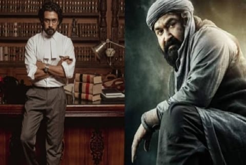 Still from 'Jai Bhim' and 'Marakkar'
