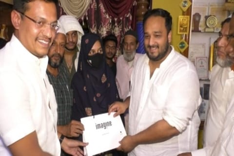 Muskaan Khan, the student of PES College of Arts, Science and Commerce