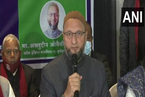 AIMIM chief Asaduddin Owaisi (Image credit: ANI)
