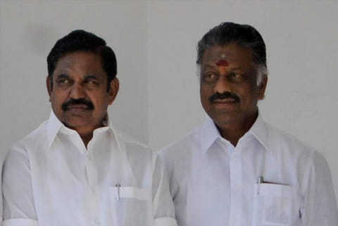 Edappadi K Palaniswami and O Panneerselvam