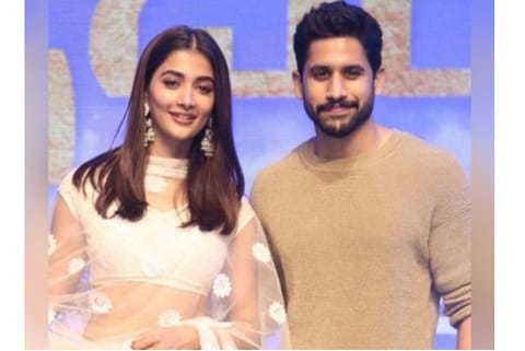 Naga Chaitanya and Pooja Hegde (Image Courtesy: IANS)