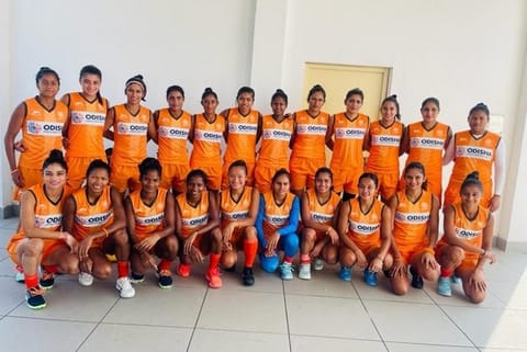 Hockey India team (Image Courtesy: ANI)
