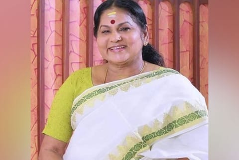 Late KPAC Lalitha (Image Courtesy: ANI)