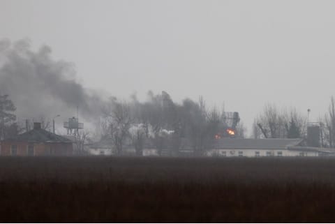 Missiles been fired on Ukraine