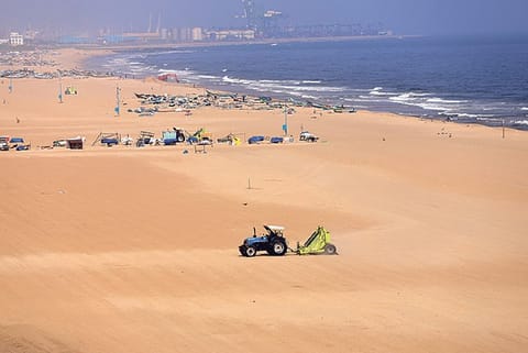 Marina Beach. File photo