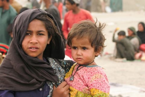 An Afghani mother with her child. Representative image: Reuters
