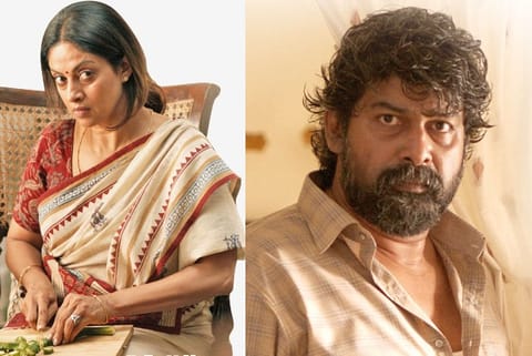 Nadiya and Joju play a couple in the episode titled Mouname Paarvaiyai directed by Madhumitha