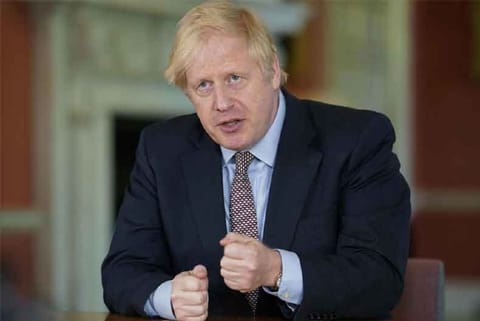 British Prime Minister Boris Johnson