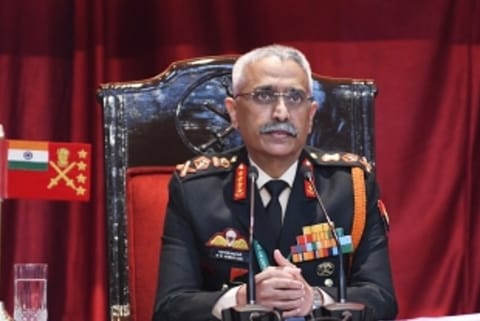 Army chief  Naravane (Image Courtesy: IANS)