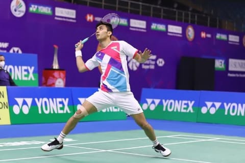India shuttler Lakshya Sen (Image Courtesy: Twitter/@BAI Media)