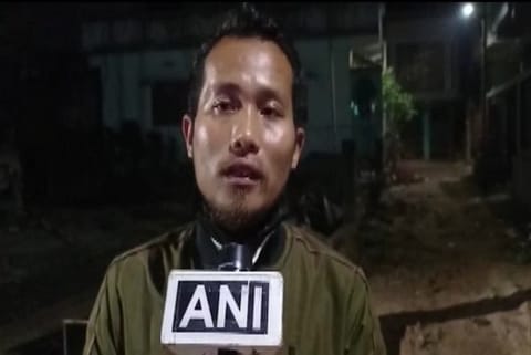 TSF General Secretary John Debbarma (Image credit: ANI)