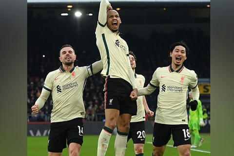 Liverpool defeat Crystal Palace (Image Credit: ANI)