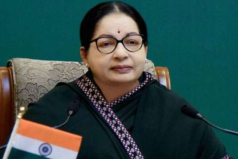 J Jayalalithaa. File photo