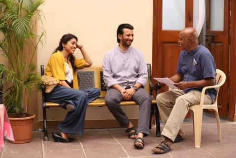 Shriya Saran, Sharman Joshiand and Papa Rao Biyyala