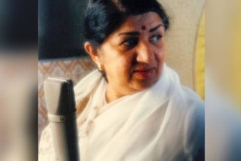 Lata Mangeshkar.