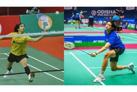 ndian shuttlers Malvika and  Ashmita (Image Courtesy: IANS)
