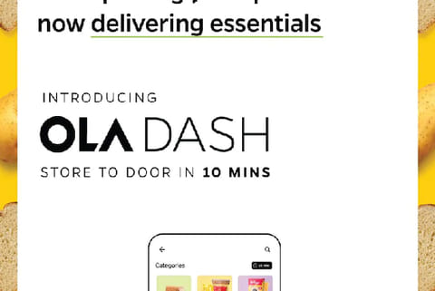 Ola Dash provides 'Store to Door' service in 10 minutes, spread across 200 dark stores