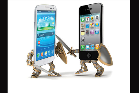 Apple and Samsung