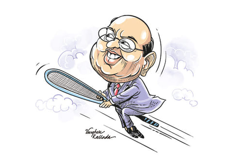 Narayanaswamy Ramachandran (Illustration by Varghese Kallada)