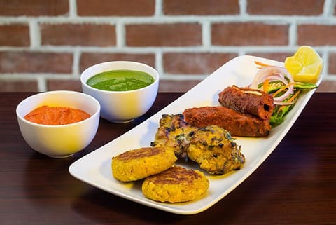 Starters which were served