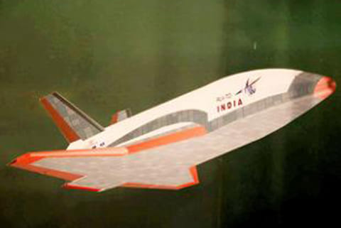 The vehicle will be taken to a height of 70 km and released for its re-entry into the atmosphere