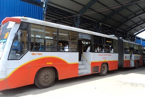 Representative Image of a TNSTC bus&nbsp;