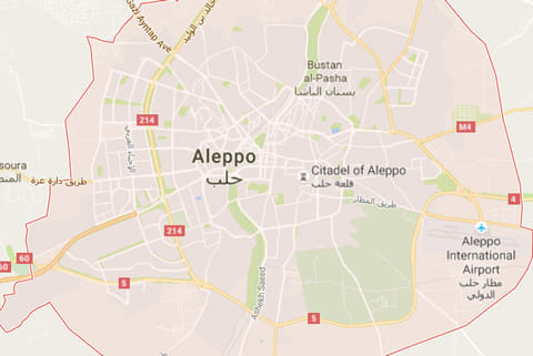 Aleppo Map (Image: Google Maps)