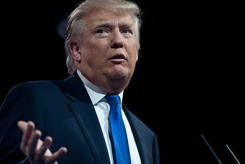 Republican presidential nominee Donald Trump
