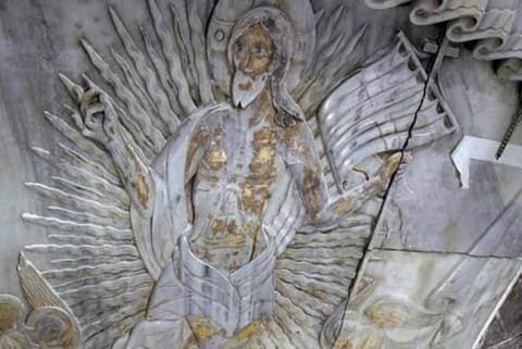 Tomb of Jesus, where his body is believed to have been laid