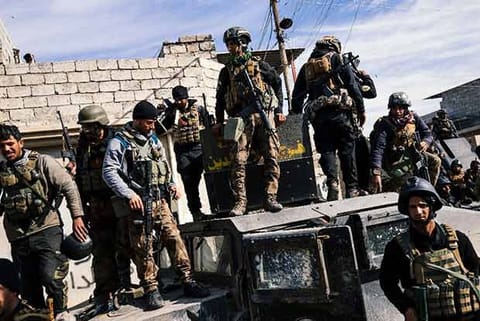 Iraqi forces