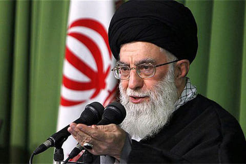 Iran's supreme leader Ayatollah Ali Khamenei