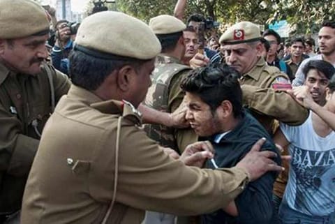 Clashes erupt after Kerala University 