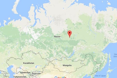 Map of Russia (Image: Google Maps)