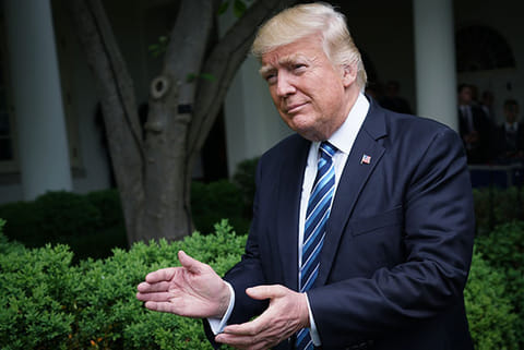 US President Donald Trump