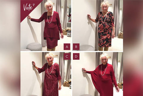 Bride, 93, asking internet to pick her wedding dress in Facebook post gone viral