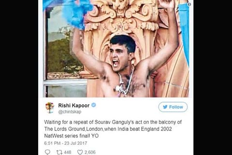 Rishi Kapoor gets trolled for his sexist tweet