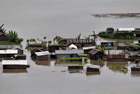Assam flood situation improves marginally, rivers showing receding trend