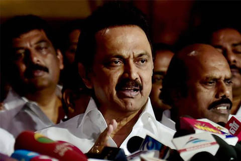 MK Stalin.