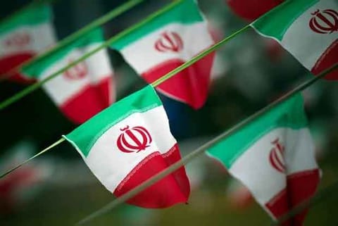 Iran's national flags 