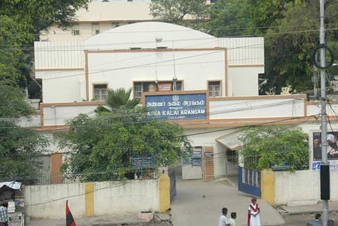 The 50-year-old Anna Kalai Arangam in the heart of Vellore town