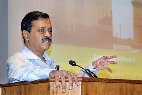 Delhi Chief Minister Arvind Kejriwal
