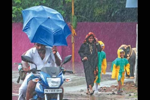 File photo of Chennai rains