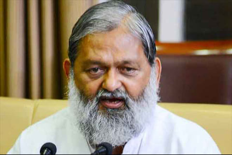 Health Minister Anil Vij