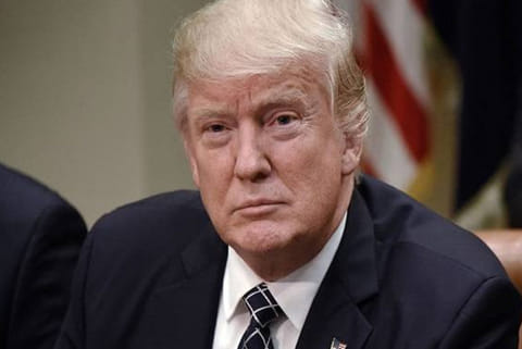 US President Donald Trump