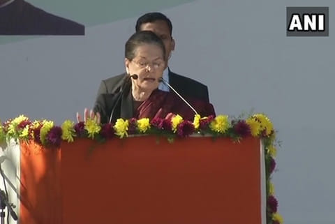 Rahul will lead the party with courage, dedication: Sonia