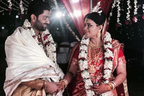 A filmy wedding with an action-packed climax