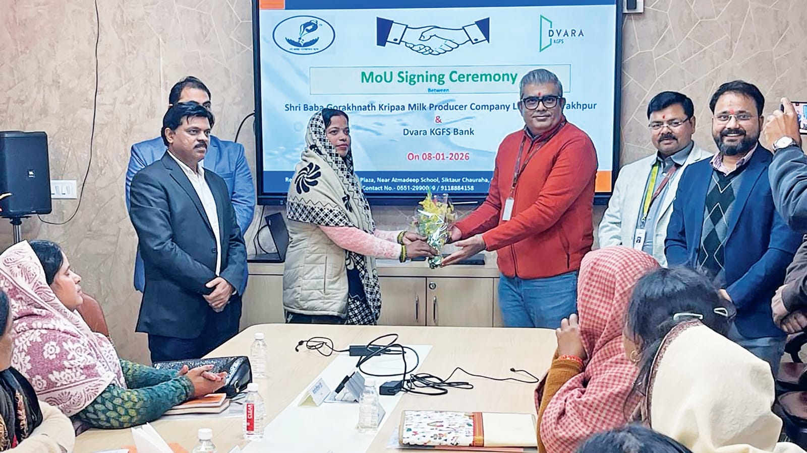 Dvara KGFS signs MoU with milk producer