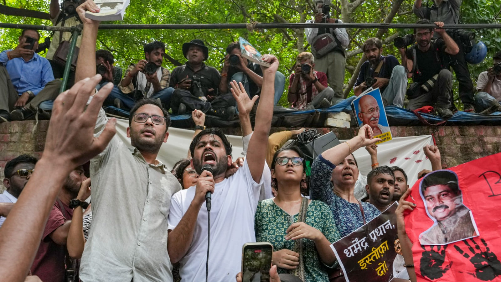 You can remove our social media posts, but not us: CJP founder Dipke at Jantar Mantar