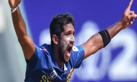 Max Rajitha Sri Lanka's Kasun Rajitha completes 100 wickets in international cricket