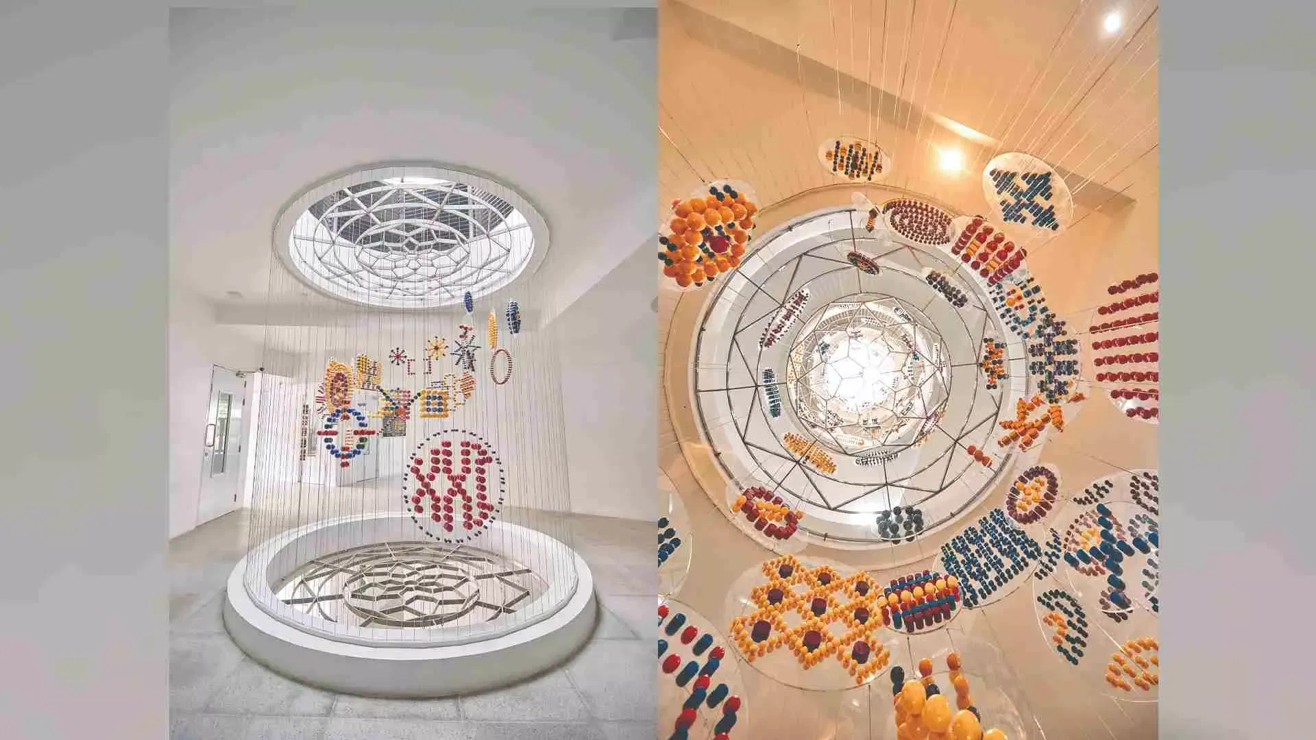 Creative installation in school campus helps students dream big